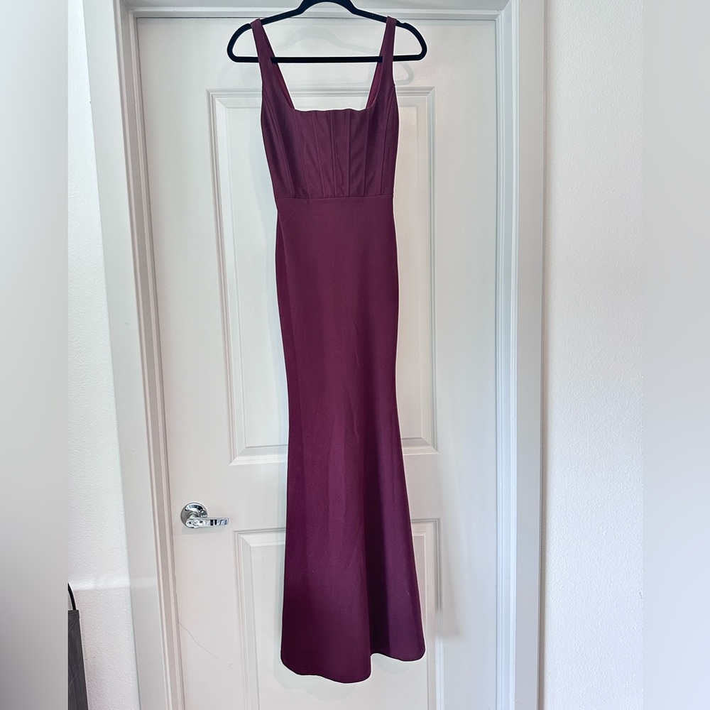 Corset top mermaid dress